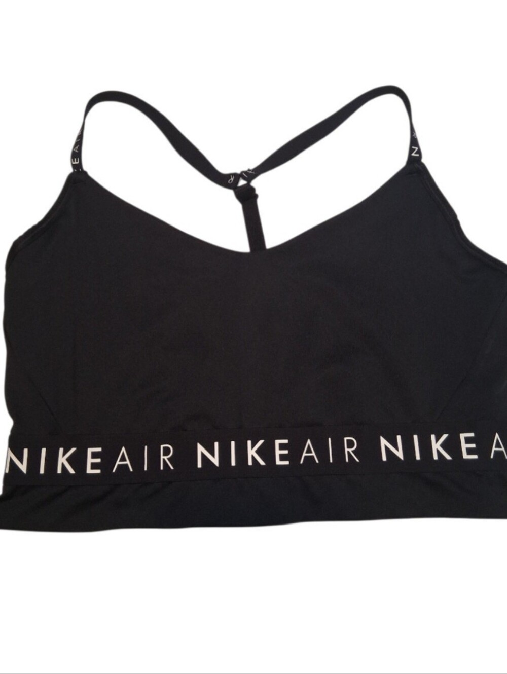 Nike Air Dri- Fit Black Women's Racerback Sports Bralette XL